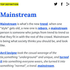 (Mainstream)