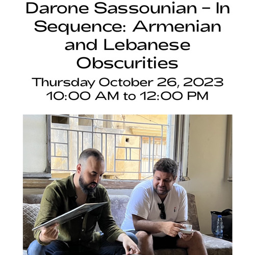 "In Sequence" w/ Darone Sassounian on Dublab (October 2023)