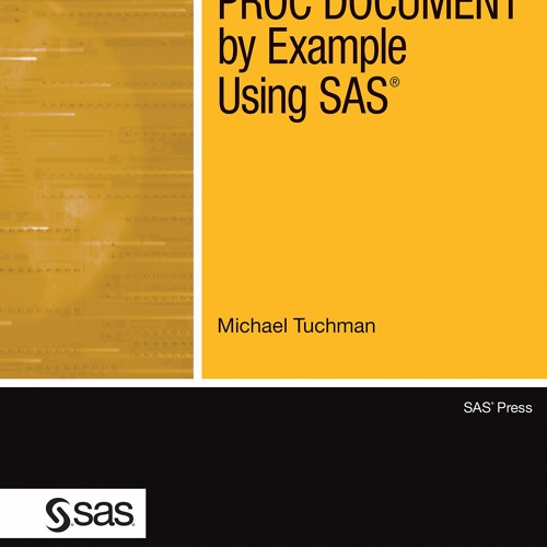 Stream ebook proc document by example using sas from kayleespencer