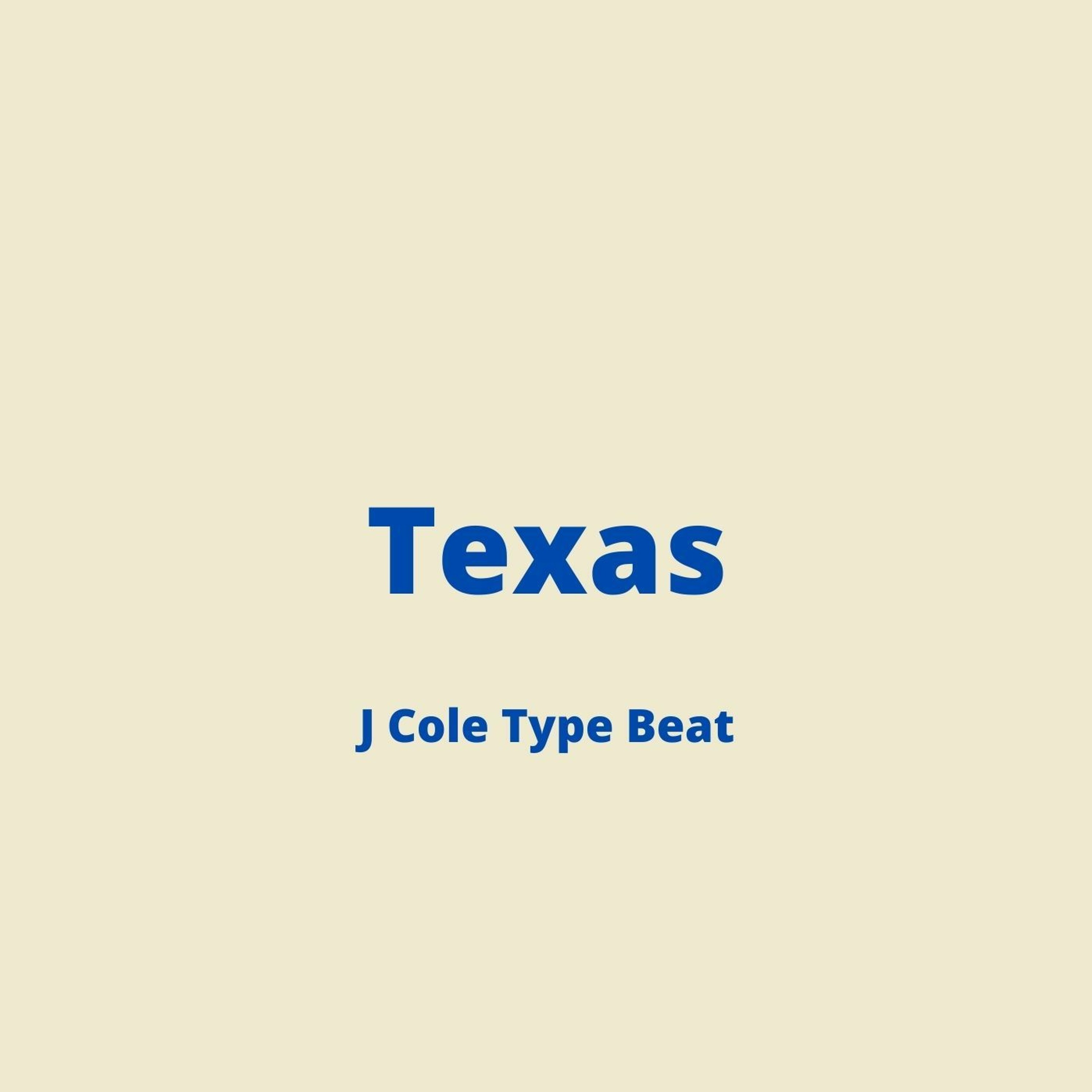 J Cole Type Beat - "Texas" episode artwork