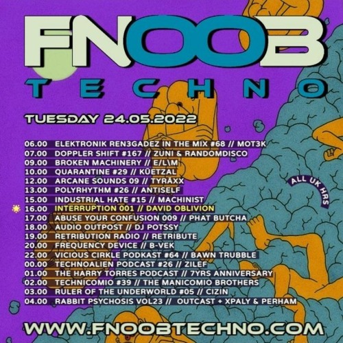 FNOOB RADIO HARD TECHNO SET