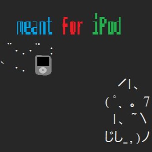 meant for ipod