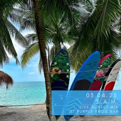 S.A.M. - Live Sunset Mix at Purple Frog (Koh Samui, Thailand) 03.04.25