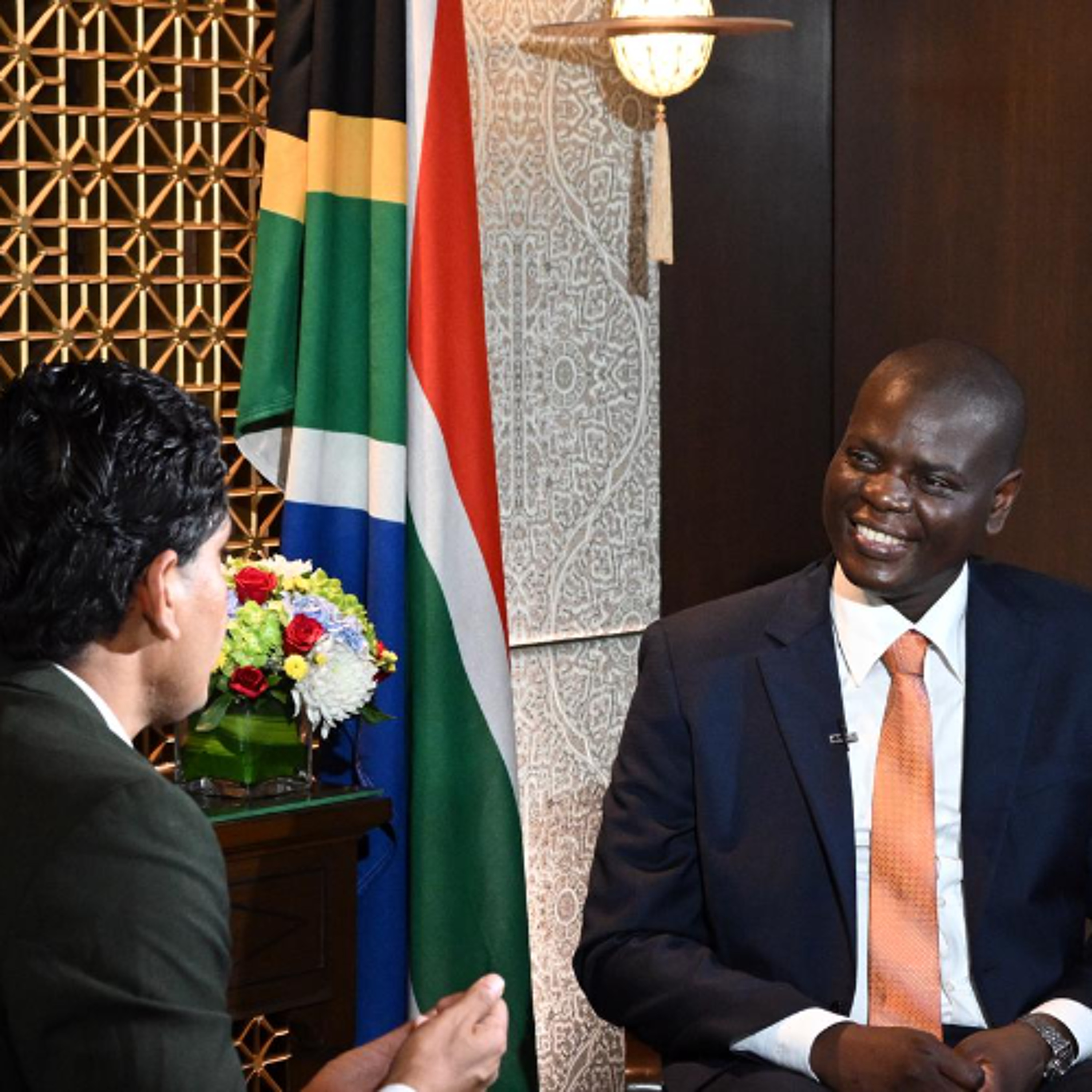 Minister of International Relations and Cooperation Lamola in conversation with WION News.
