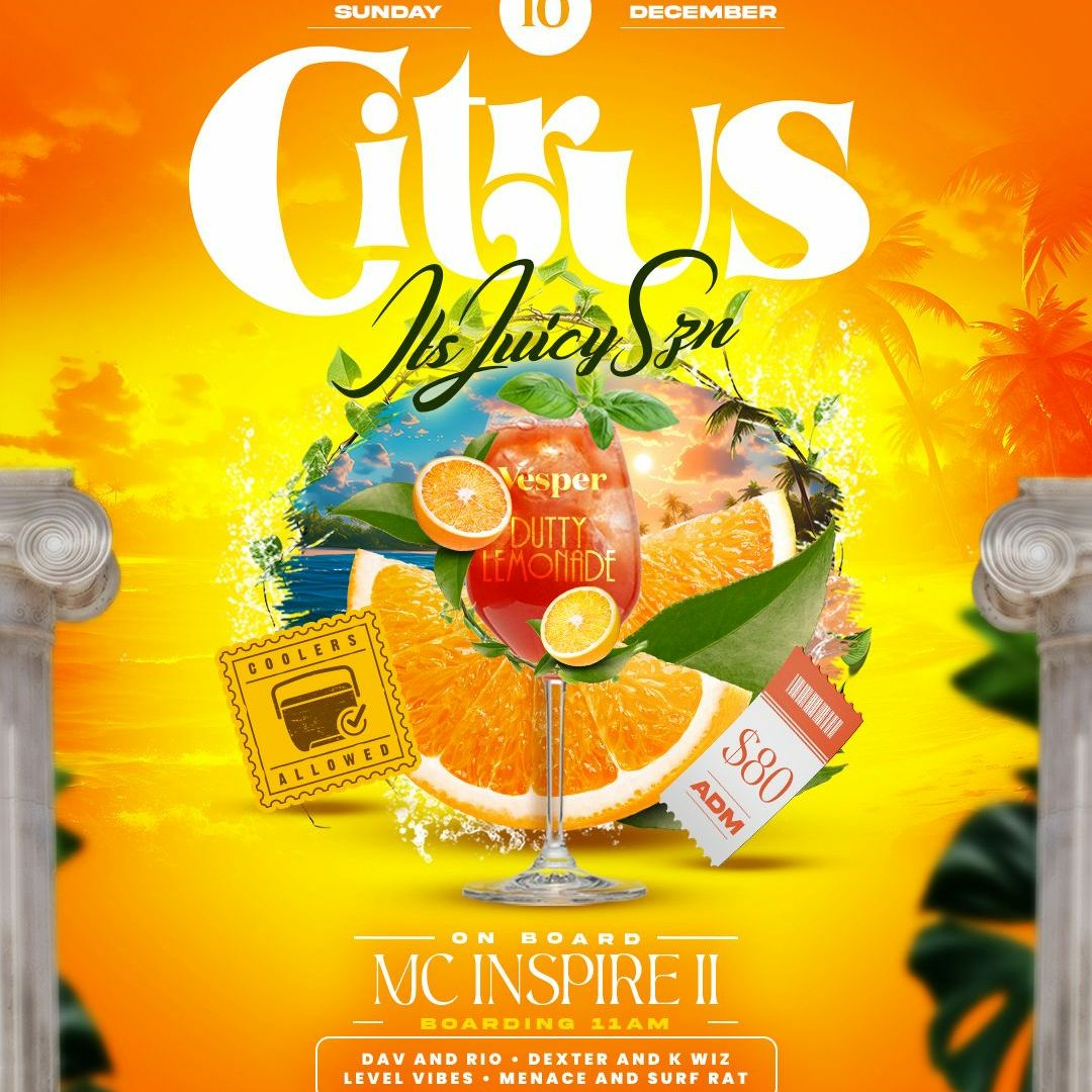 Citrus Bikini Cruise Promo Mix