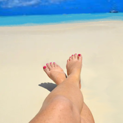 Toes in the Sand