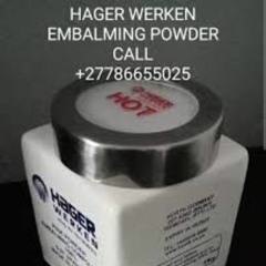 How much does 1kg of embalming powder cost, well call +27786655025  Price for 1kg hager werken embal