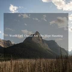Robert Owens - Words Left Unsaid Are The Most Haunting