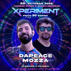 DaPEACE & Mozza B2B Set at Hangar Stage 3 - Xperiment 30 Years (2025)