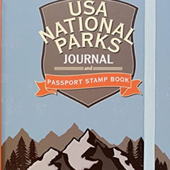 FREE PDF 💚 USA National Parks Journal and Passport Stamp Book by  Peter Pauper Press