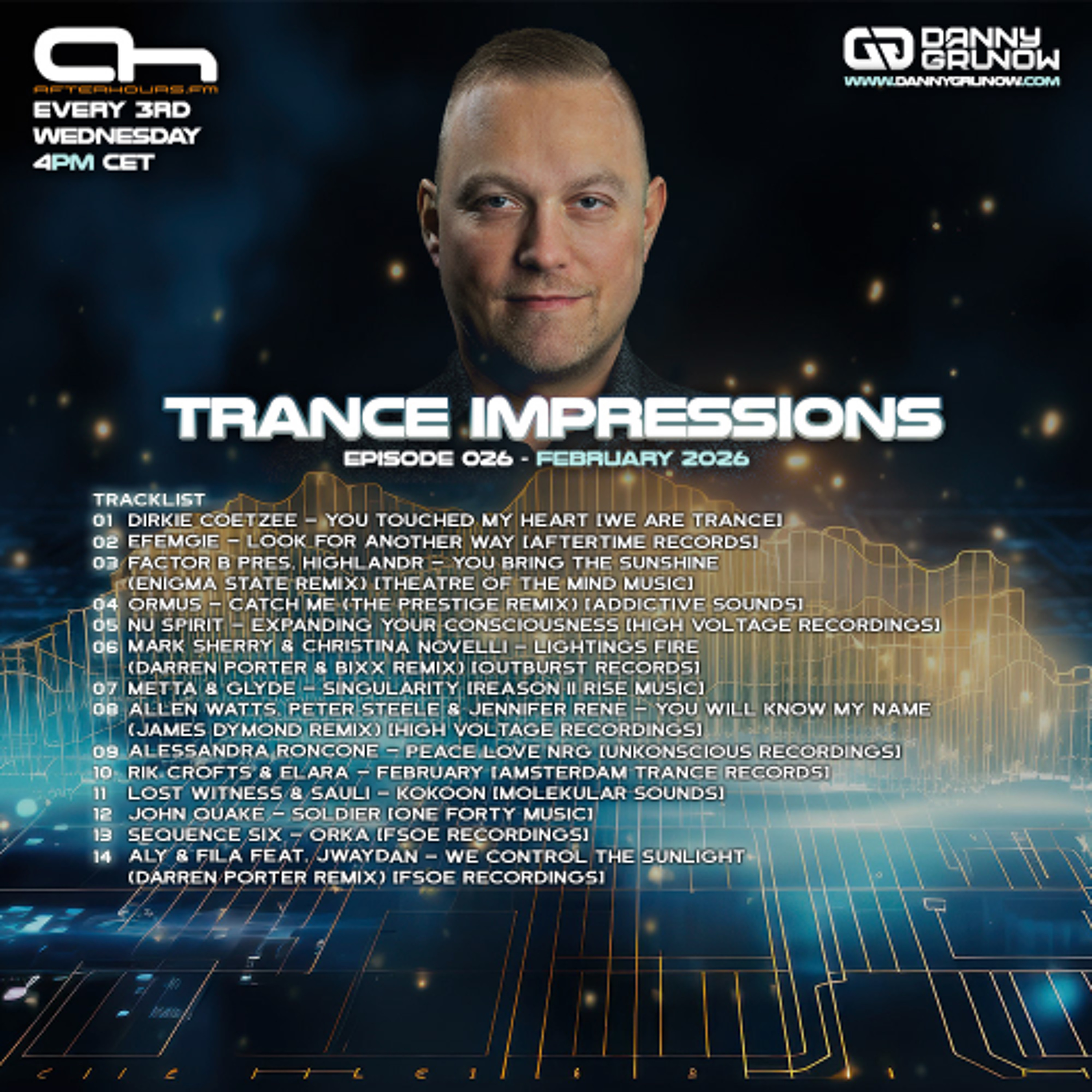 Trance Impressions 026 @ Afterhours.FM (18.02.26) episode artwork