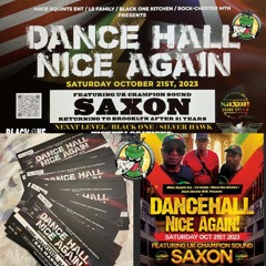 DANCEHALL NICE AGAIN SAXON -NEXXT LEVEL - SILVER HAWK