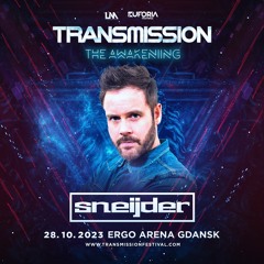 Sneijder at Transmission 'The Awakening' 28.10.2023 Gdansk, Poland