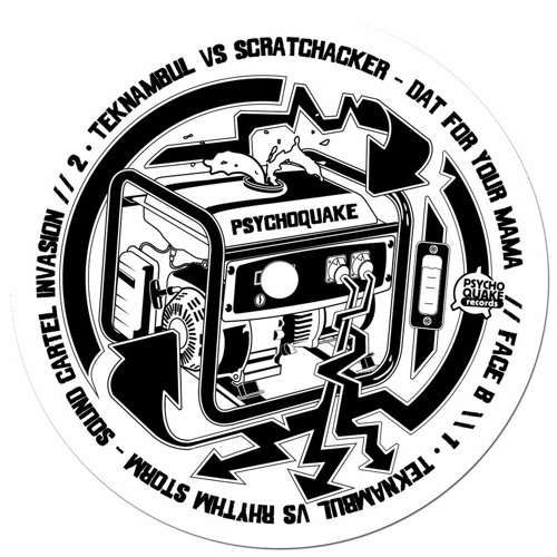 Teknambul Vs Scratchacker - "Dat For Your Mama" (Album Psychoquake 12)