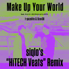 t+pazolite & Srav3R feat. キョンシーのCiちゃん & らっぷびと - Make Up Your World (siqlo's "HiTECH Veats" Remix)