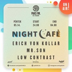 Low Contrast Live At Night Café @ PaksFM 2021.05.14