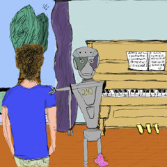 Robot and Butterfly