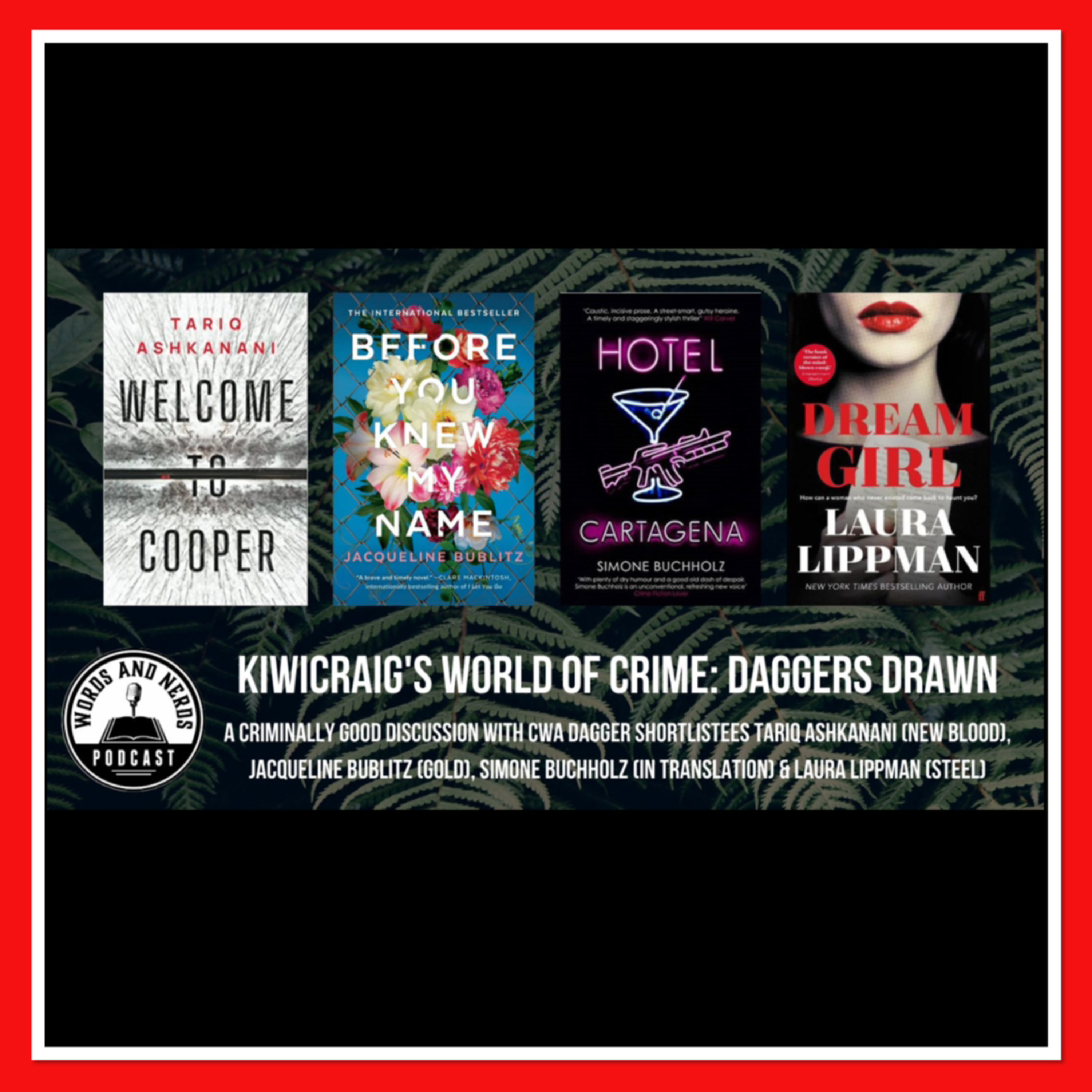 Words and Nerds: Authors, books and literature.
