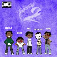 Antisocial 2 remix (ft. Destroluv, Kage The Animal, Kokainebaby, & Semaj Tha Great)