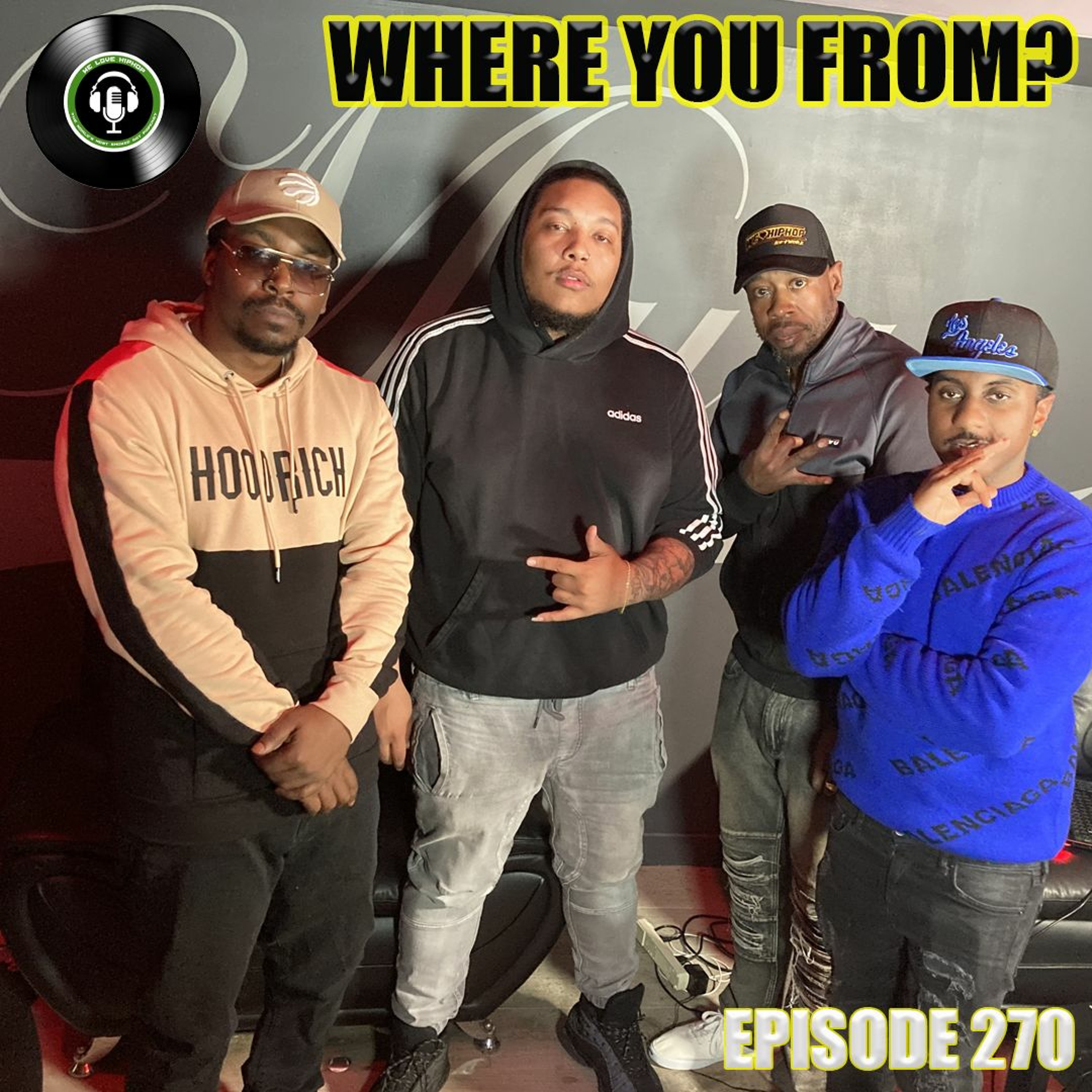 Where You From (Majur Musik Studio Road Trip) | We Love Hip Hop Podcast Ep270 episode artwork