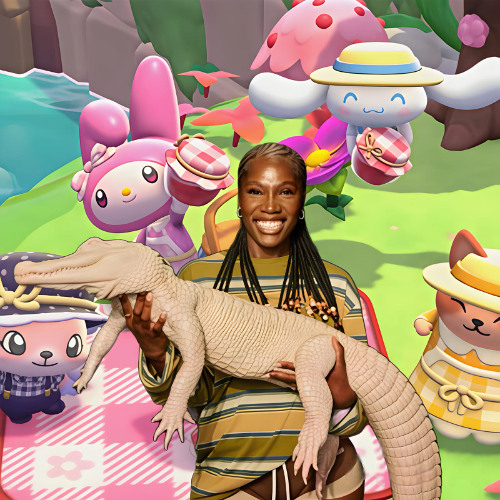 denial is a river + hello kitty (hello kitty island adventure)