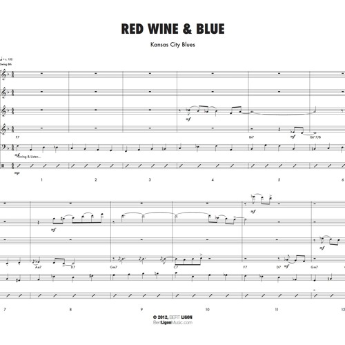 Stream Red Wine & Blue by Bert Ligon Listen online for free on SoundCloud