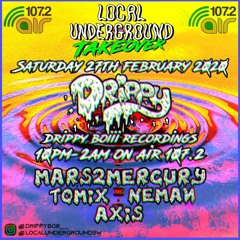 Mars2Mercury - Jungle Guest Mix for Air 107.2 (Local Underground Takeover 27.02.21) Mixed By MERCURY
