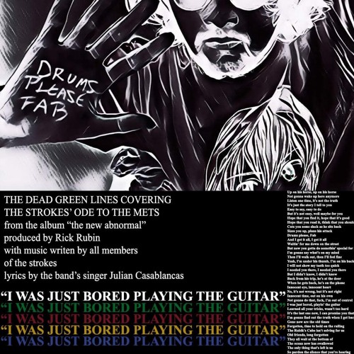 Stream Ode To The Mets Cover Originally By The Strokes By The Dead Green Lines Listen Online For Free On Soundcloud