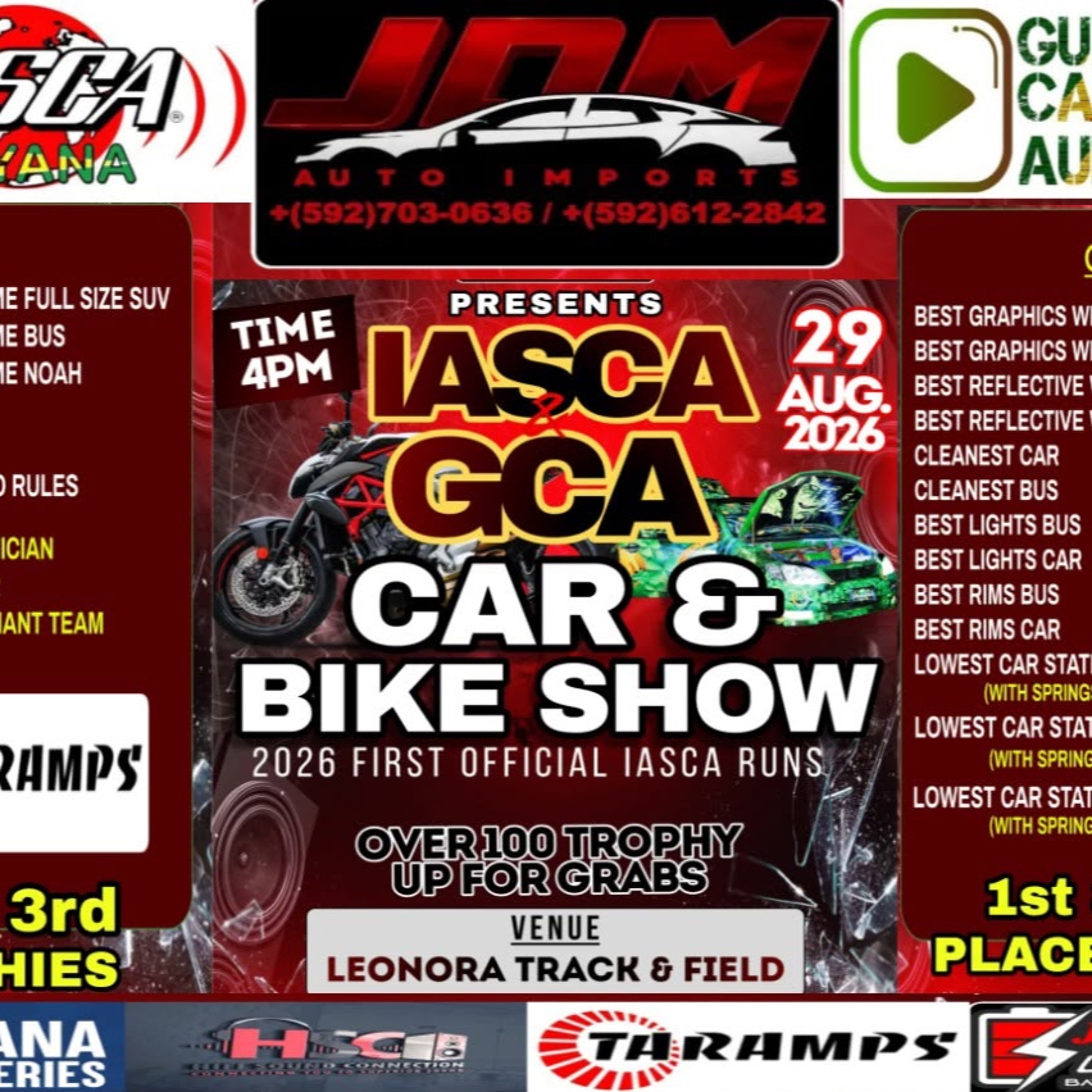 IASCA & GCA CAR & BIKE SHOW PROMO UPDATE BY BIGPAPA & DJ DELLON AKA HOTSKULL episode artwork