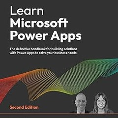 MOBI Learn Microsoft Power Apps: The definitive handbook for building solutions with Power Apps