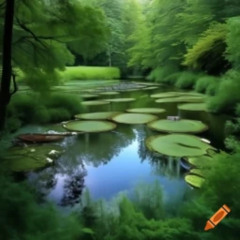at the magic pond
