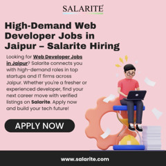 Jaipur’s Best Web Developer Jobs with Top Salaries.