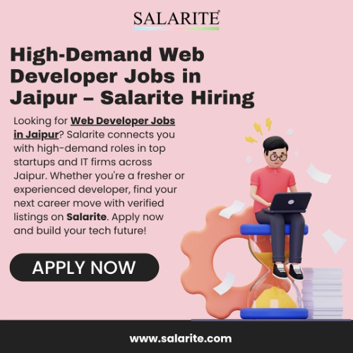 Jaipur’s Best Web Developer Jobs with Top Salaries.