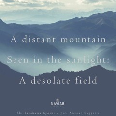 Distant Mountain Seen [NaviarHaiku529]