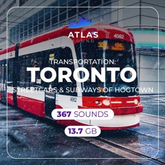 Transportation, Toronto Sound Library Audio Preview Montage