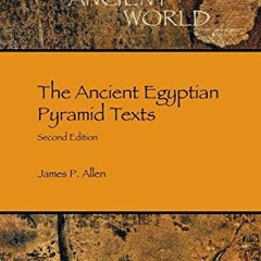 !$ The Ancient Egyptian Pyramid Texts, Writings from the Ancient World# !Ebook$