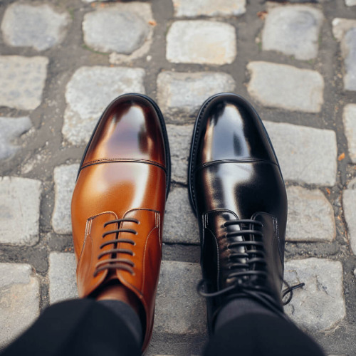 leather shoes