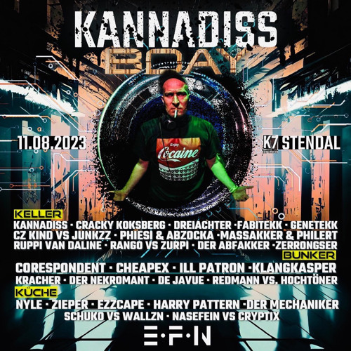 Kannadiss B day setcut k7 stendal  [196bpm]