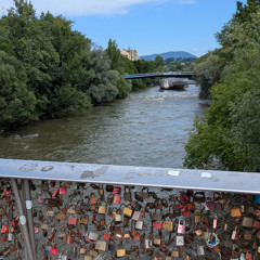Hear Water- Mur River in Graz, Austria