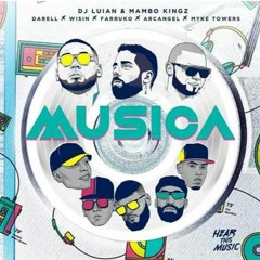Farruko Ft. Myke Towers, Darell, Dj Luian, Mambo Kingz - Musica Remix (Acapella Studio) DEMO