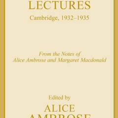 ❤read⚡ Wittgenstein's Lectures: Cambridge, 1932-1935 (Great Books in Philosophy)