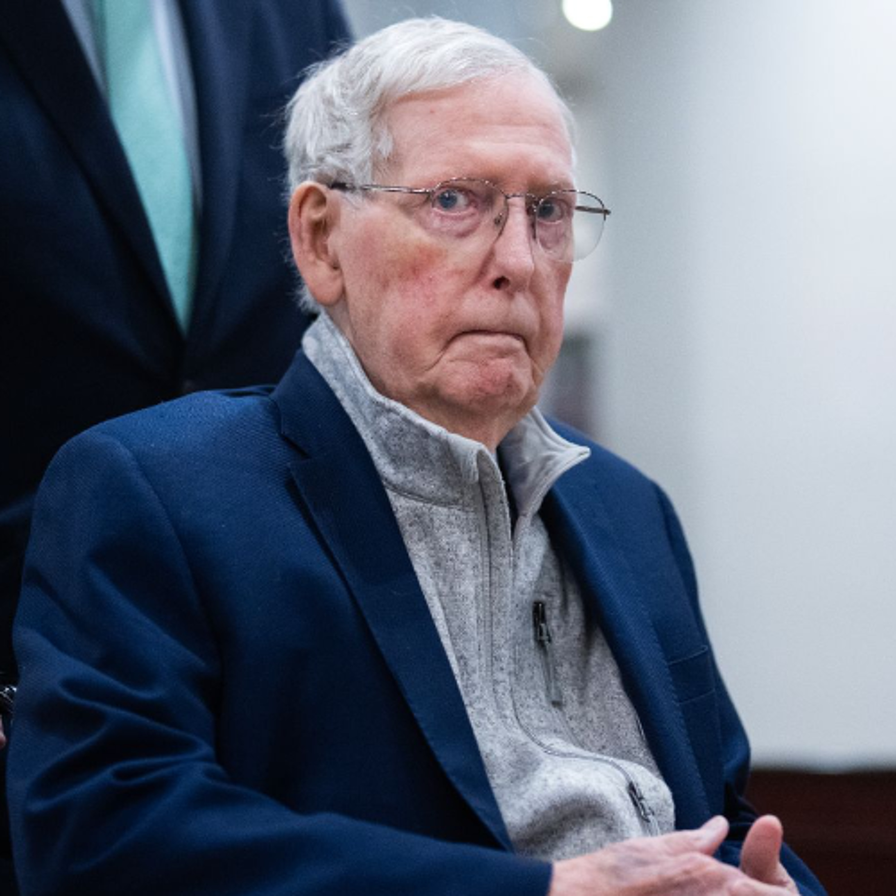 Ep#489: Mitch McConnell in the hospital with Aides episode artwork