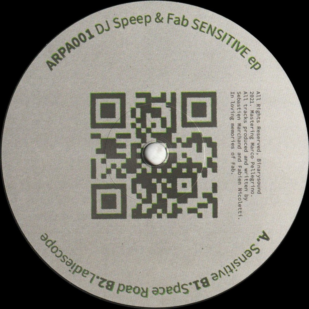 Stream DJ Speep & Fab - Sensitive EP (Reissue) (ARPA001) by