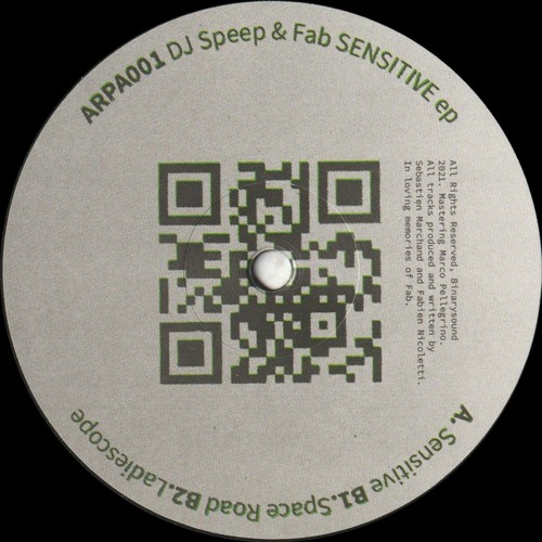 DJ Speep & Fab - Sensitive EP (Reissue) (ARPA001)