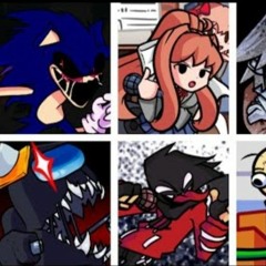 FNF You Cant Run But Different Characters Sing It  Everyone Sings You Cant Run