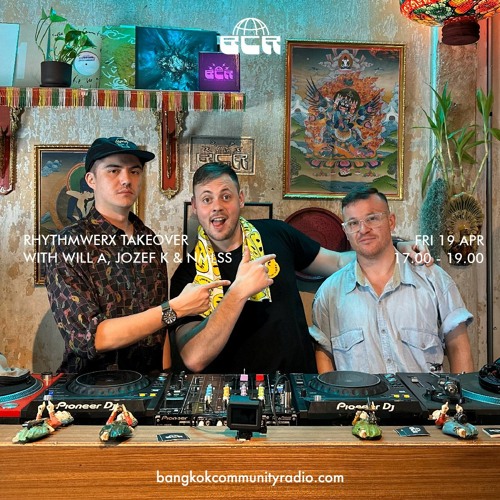 Rhythmwerx takeover with Will A, Jozef K & nmlss - 19th April 2024