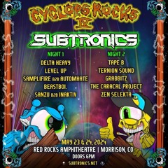 Sanzu B2B Inaktiv LIVE @ Cyclops Rocks 4 (Red Rocks Amphitheater, May 23 2024)