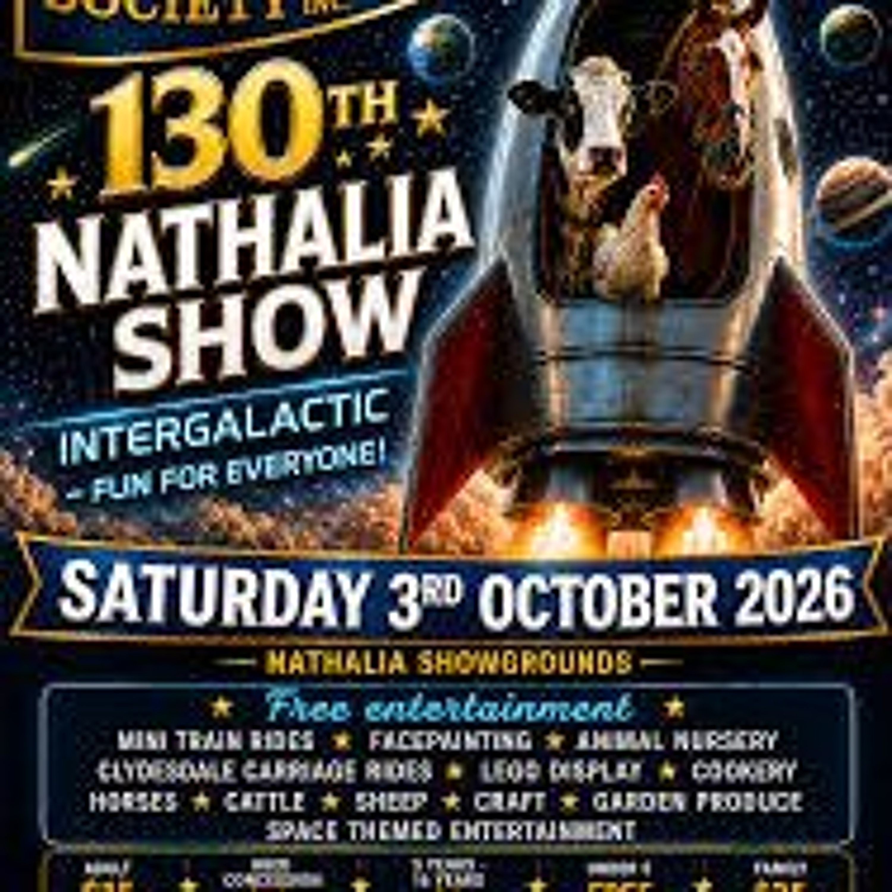 Ellen Morcombe on the Nathalia Agriculture Show