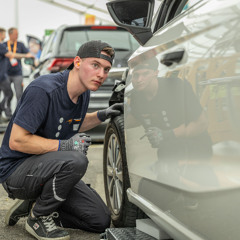 Gilles Glauser mit einem ersten Blick auf Shanghai