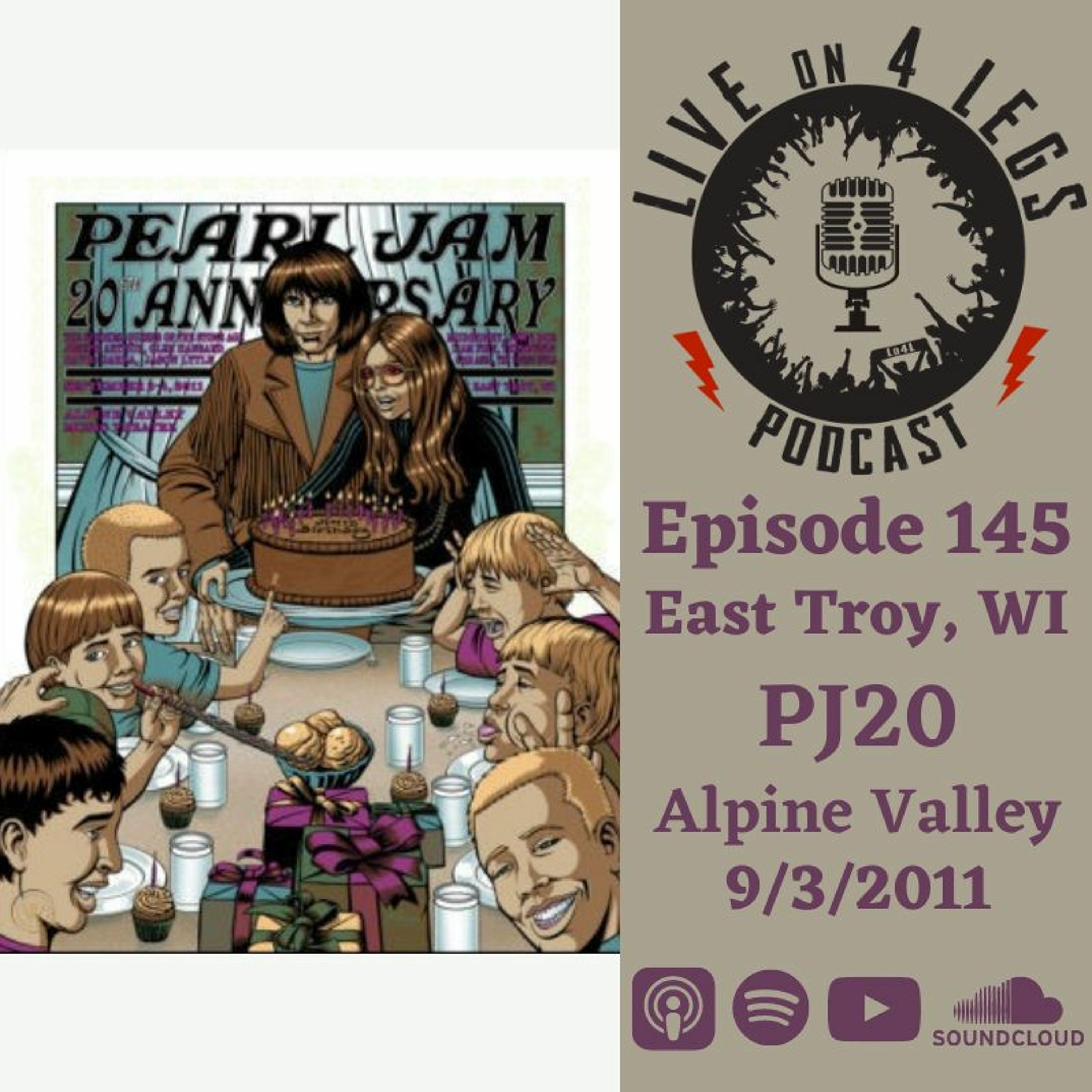 Live On 4 Legs: Pearl Jam Podcast